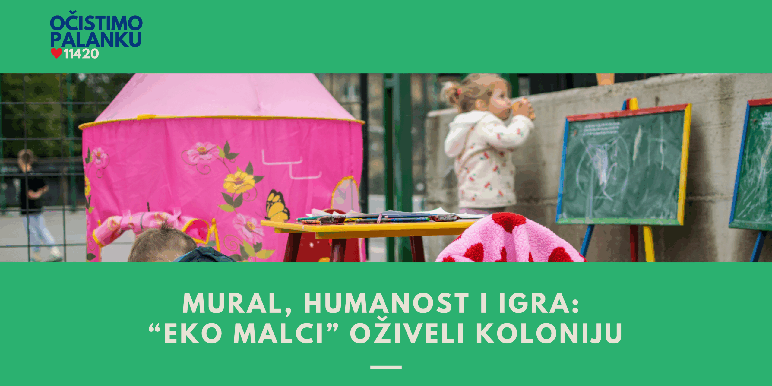 Mural, humanost i igra: ‘EKO MALCI’ oživeli Koloniju