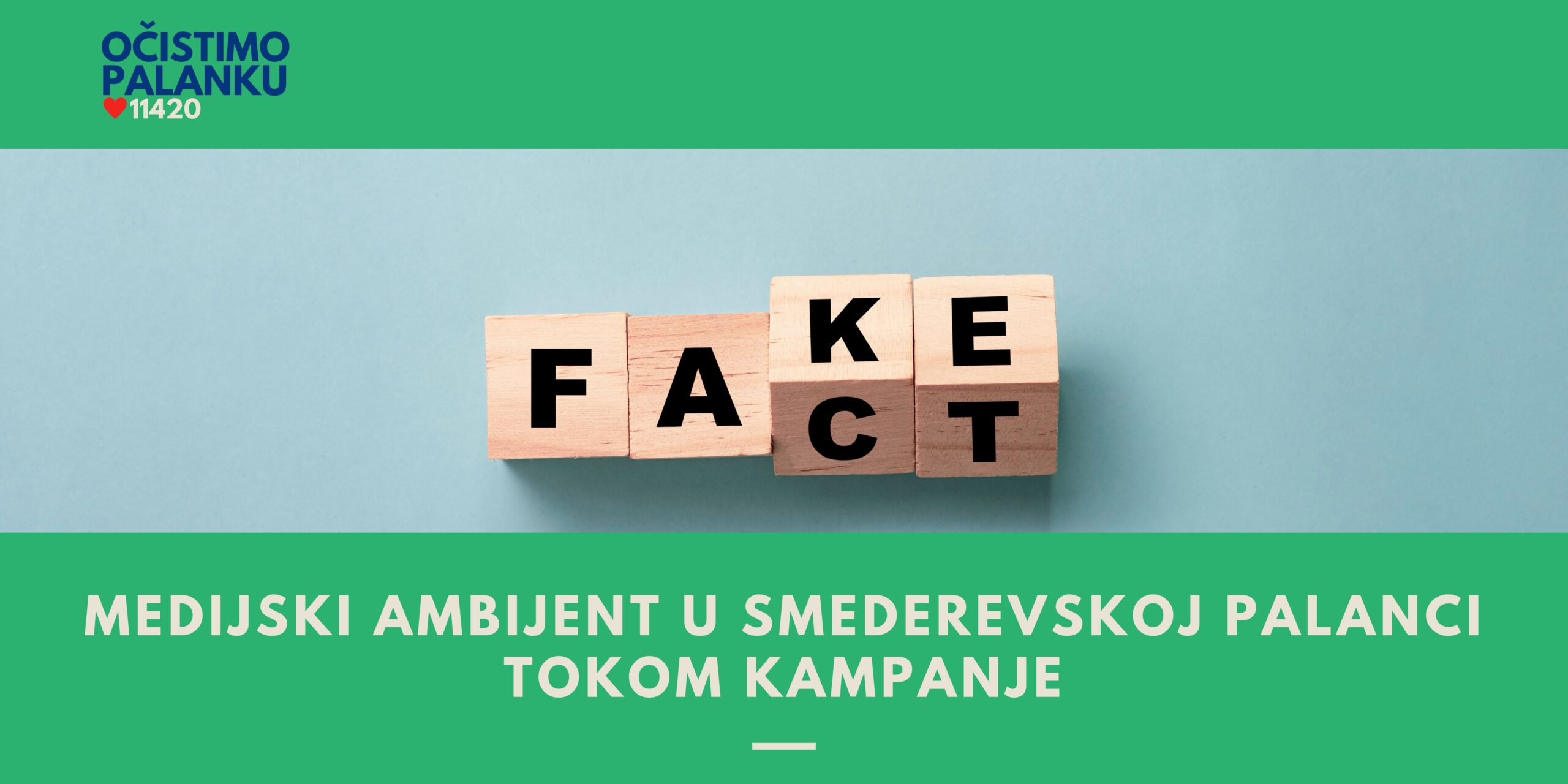 MEDIJSKI AMBIJENT U SMEDEREVSKOJ PALANCI TOKOM KAMPANJE